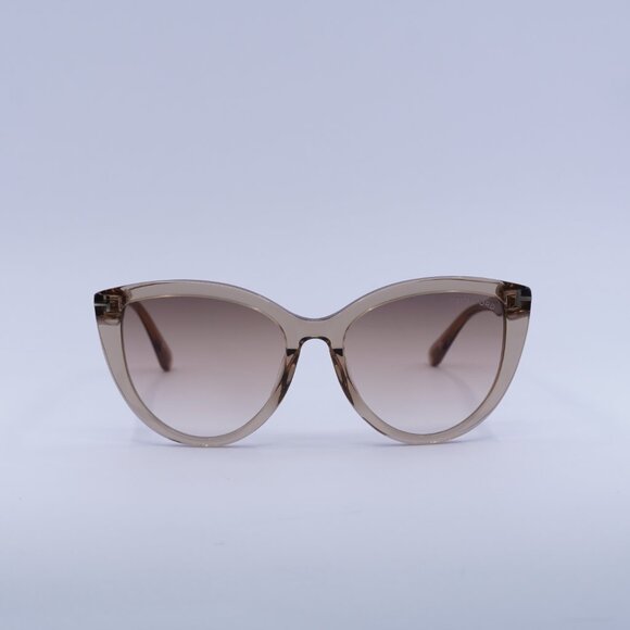 Tom Ford Isabella-02 FT0915 45G Sunglasses Brown Cat Eye Frame, Brown Lenses - Picture 4 of 10